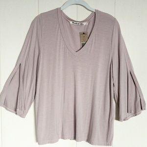 Michael Stars✨ Slit Sleeve Top - NWT